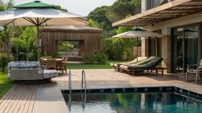 Ethno Belek Casita-Villen mit Swimmingpool und Pavillon